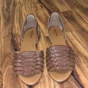 Brown, size 7.5, worn once